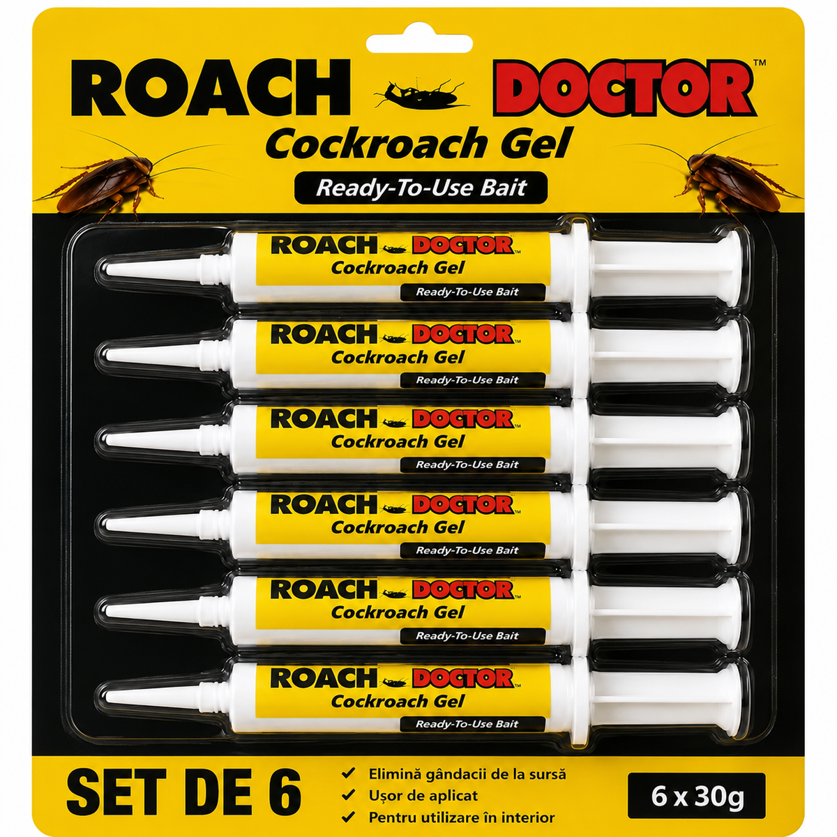 SERINGA GANDACI - INSECTICID ROACH DOCTOR